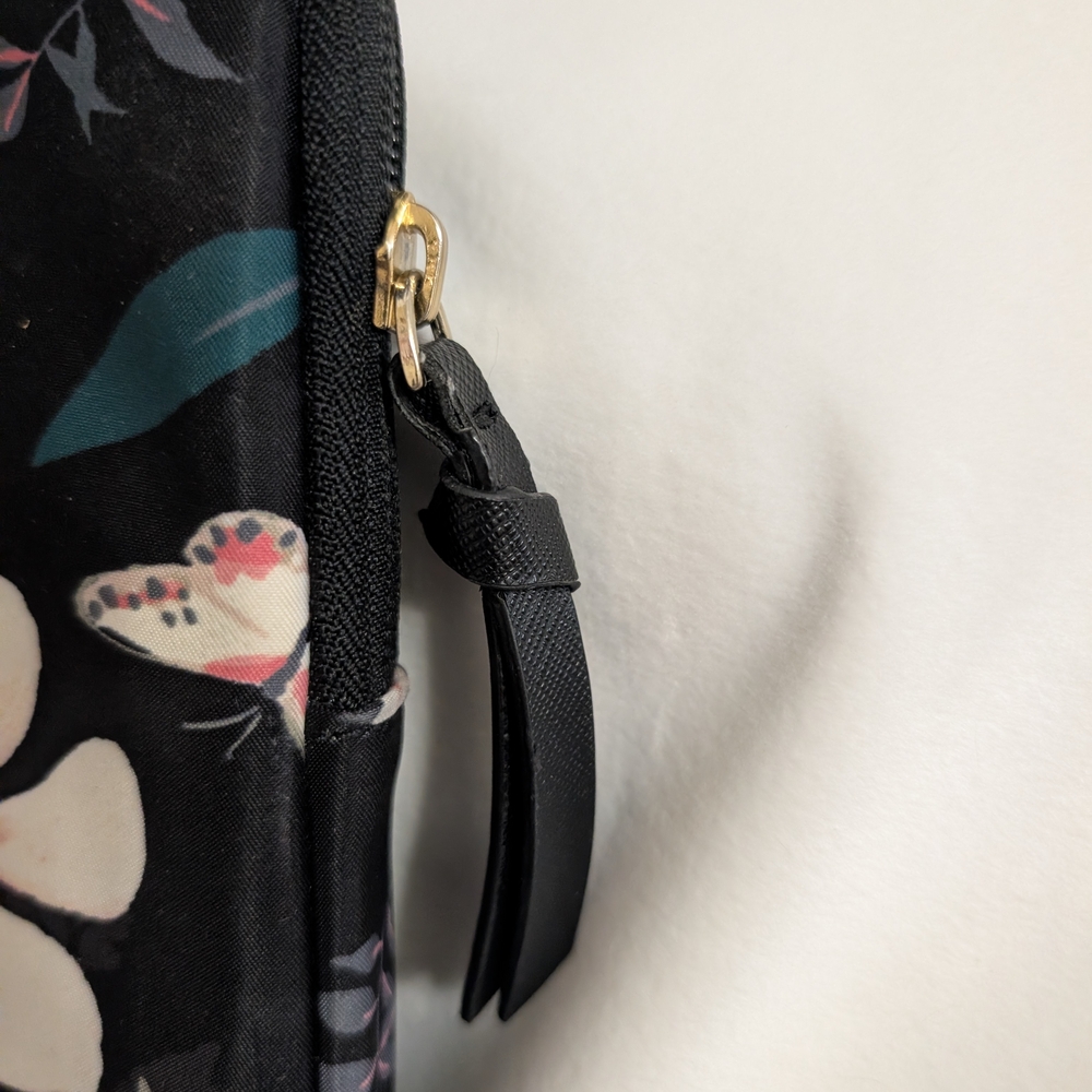 Kate Spade Black Floral Laptop Sleeve - Picture 3 of 4